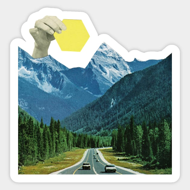 Moving Mountains Sticker by Cassia